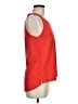 Trouve 100% Polyester Red Sleeveless T-Shirt Size M - photo 4