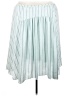 Vince. 100% Polyester Stripes Blue Casual Skirt Size XL - photo 2