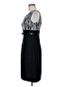 Perceptions Graphic Black Cocktail Dress Size 6 (petite) - photo 5