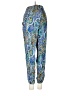 Assorted Brands Paisley Blue Teal Casual Pants Size S - photo 1
