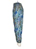 Assorted Brands Paisley Blue Teal Casual Pants Size S - photo 5