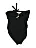 Calvin Klein Solid Black One Piece Swimsuit Size 12 - photo 2