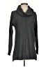 Joan Vass Solid Gray Turtleneck Sweater Size S - photo 1