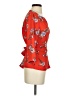 Gibson Orange Red 3/4 Sleeve Blouse Size S - photo 4