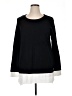 Susan Graver Black Pullover Sweater Size XL - photo 1
