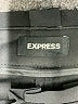 Express 100% Polyester Solid Black Dress Pants Size 12 - photo 7