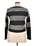 Takeout 100% Acrylic Stripes Gray Pullover Sweater Size XL - photo 2