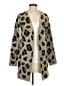By Design Animal Print Tan Cardigan Size S - photo 1