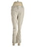 Adrienne Vittadini Solid Ivory Khakis Size 4 - photo 1