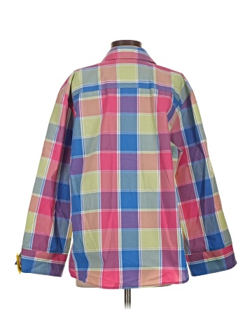 Foxcroft 3/4 Sleeve Button-Down Shirt (view 2)