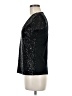 Kiara Black Short Sleeve Top Size M - photo 5