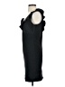 Aqua Solid Black Cocktail Dress Size S - photo 5