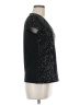 Kiara Black Short Sleeve Top Size M - photo 4