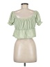 Shein Green Sleeveless Blouse Size M - photo 2
