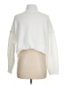 Shein 100% Acrylic Solid White Turtleneck Sweater Size 6 - photo 2