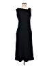 The Limited 100% Polyester Solid Black Casual Dress Size 6 - photo 1