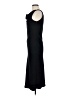 The Limited 100% Polyester Solid Black Casual Dress Size 6 - photo 5