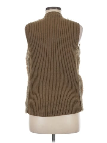 JJ Basics Faux Fur Vest (view 2)