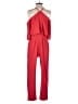 ASOS 100% Polyester Solid Red Jumpsuit Size 6 - photo 2