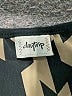 Daytrip 100% Polyester Brown Black Short Sleeve Blouse Size S - photo 7