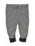 Absorba 100% Cotton Stripes Black Sweatpants 3-6 MO / 6 MO - photo 2