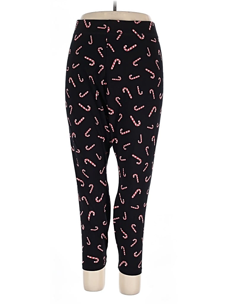 Pre-owned Lane Bryant Leggings In Black