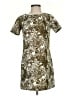 SuiteBlanco Graphic Brown Casual Dress Size XS - photo 1