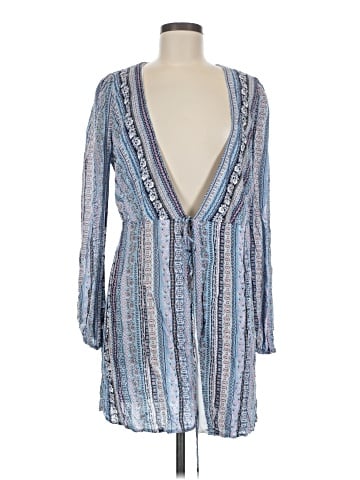 Blue Rain Long Sleeve Blouse (view 1)