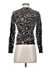 H&M 100% Cotton Animal Print Black Pullover Sweater Size XS - photo 2