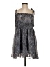 Fab'rik 100% Polyester Paisley Gray Casual Dress Size S - photo 1