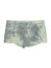 Express Jeans Tie-dye Blue Denim Shorts Size 8 - photo 2