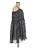 Fab'rik 100% Polyester Paisley Gray Casual Dress Size S - photo 4