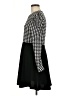 Shein Houndstooth Black Casual Dress Size 6 - photo 5