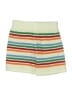 Unbranded 100% Polyester Stripes Green Shorts Size L - photo 1