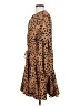 AaKaa Animal Print Brown Casual Dress Size XS - photo 5