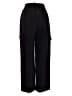 Assorted Brands 100% Polyester Black Cargo Pants Size S - photo 2