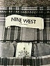 Nine West Plaid Gray Casual Pants Size 8 - photo 7