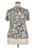 Nine West Silver Short Sleeve Turtleneck Size XXL - photo 2
