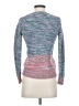 Madewell 100% Cotton Tweed Teal Red Pullover Sweater Size XS - photo 2