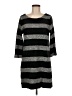 J.Crew Stripes Gray Casual Dress Size M - photo 1