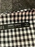 Zara Basic Houndstooth Black Casual Dress Size M - photo 7