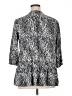 Westbound 100% Rayon Silver 3/4 Sleeve Blouse Size XL - photo 2