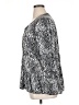 Westbound 100% Rayon Silver 3/4 Sleeve Blouse Size XL - photo 5