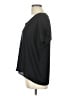 Soprano 100% Polyester Black Short Sleeve Top Size L - photo 5