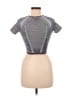 Athleta Tweed Gray Active T-Shirt Size S (kids) - photo 2