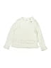 Bonnie Jean Ivory Long Sleeve Top Size 7 - photo 1
