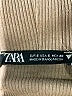 Zara Solid Tan Cocktail Dress Size S - photo 7