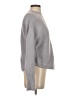 Aqua Solid Gray Pullover Sweater Size S - photo 4