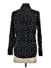 Chico's Polka Dots Black Long Sleeve Button-Down Shirt Size Sm (0) - photo 2