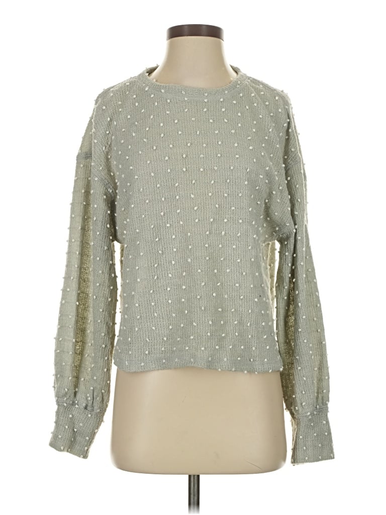 Pre-owned Fab'rik Pullover Sweater In Silver